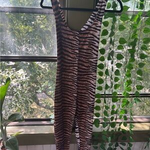 Tiger Print One Piece